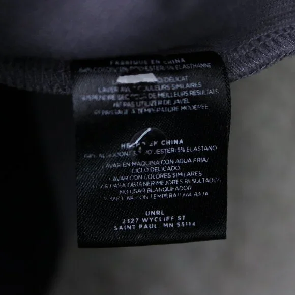 UNRL Hoodie Mens XL Gray Performance Stretch Hooded Sweatshirt Pullover - Picture 8 of 11